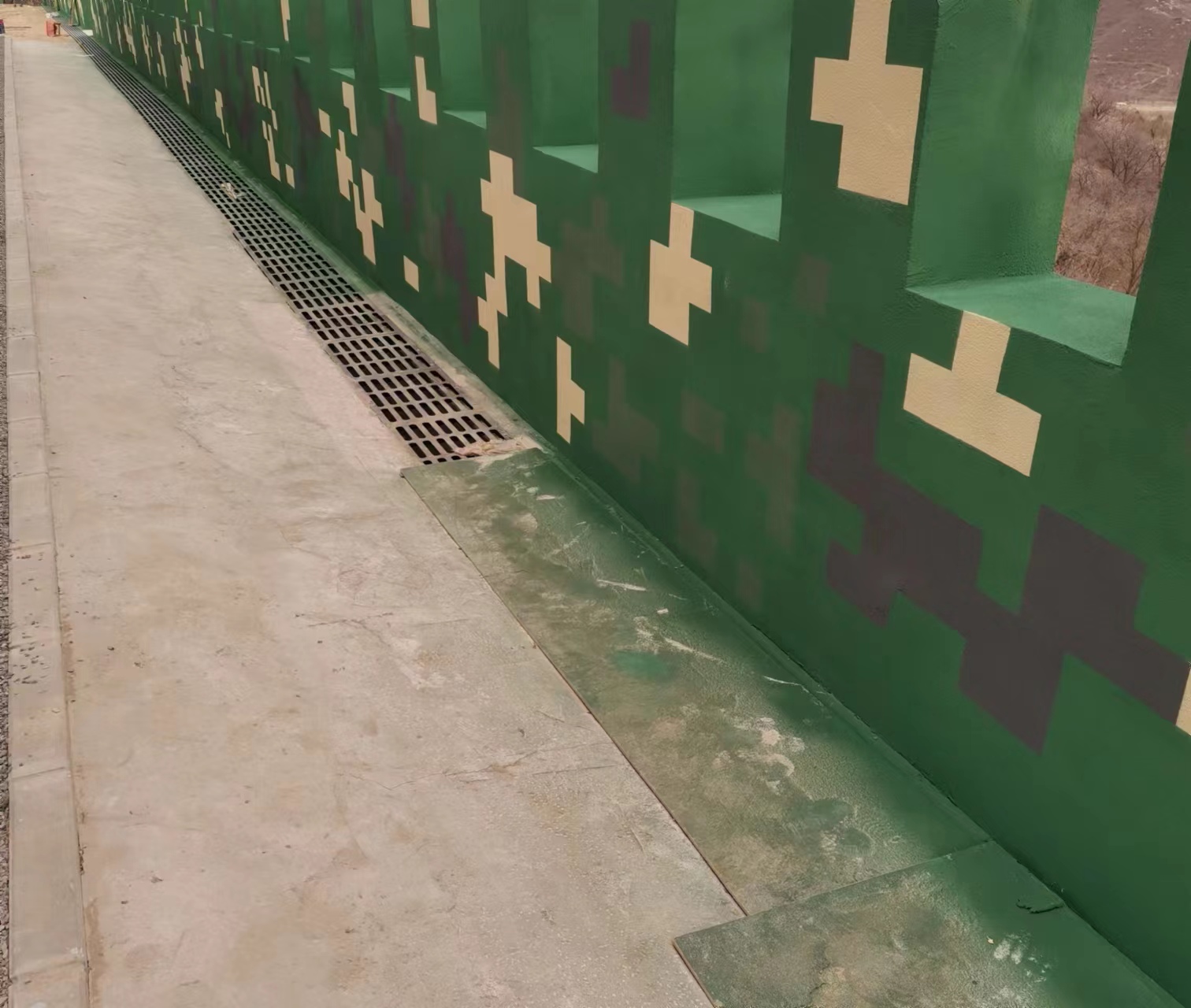 黔东南围墙迷彩喷涂,数迷彩漆